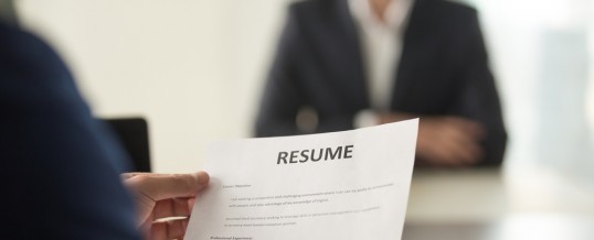 How to Prepare Your Resume